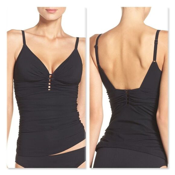 Profile by Gottex Cocktail Party Tankini Top - Picture 1 of 12